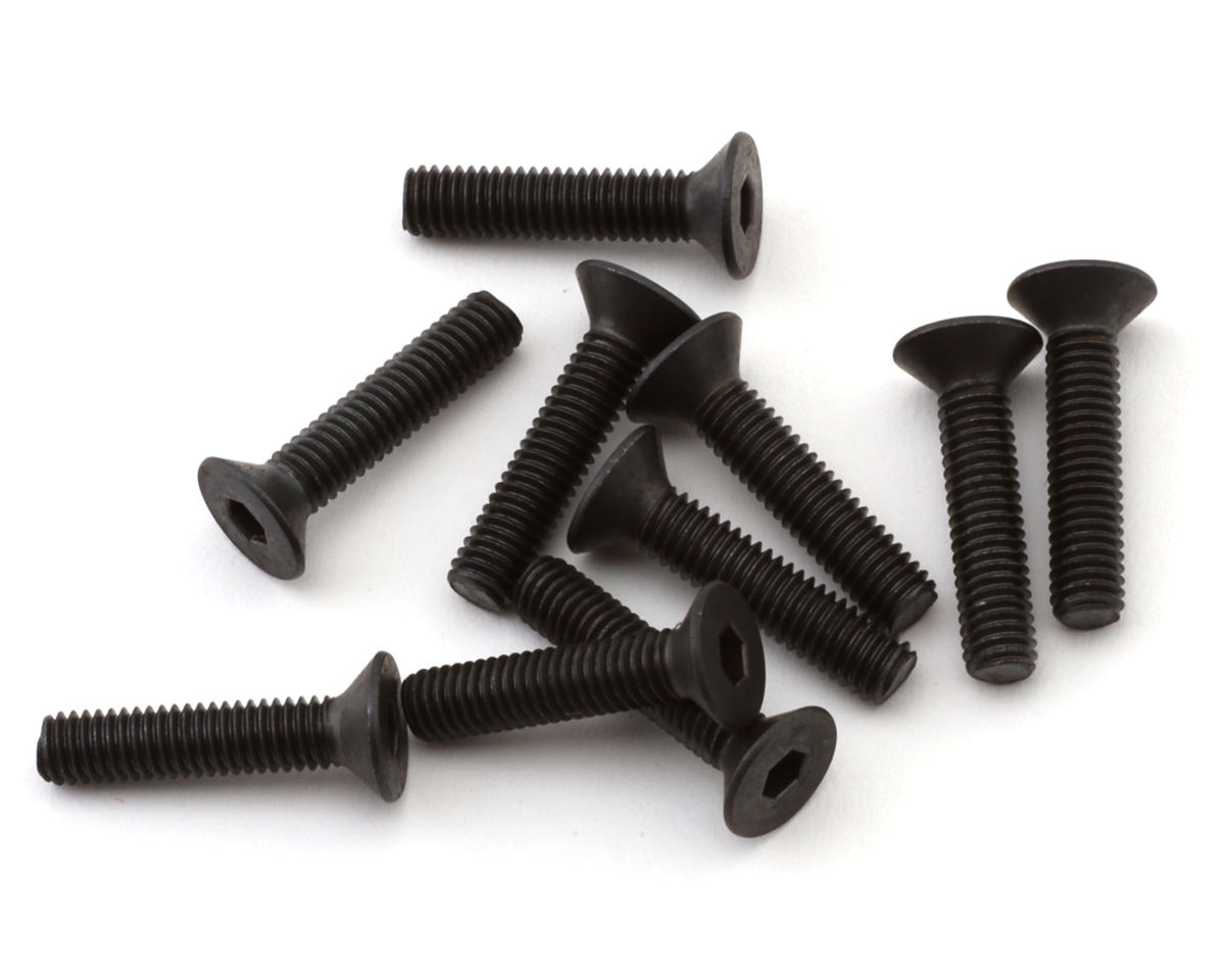 HB Racing 3x14mm Flat Head Screw (10)