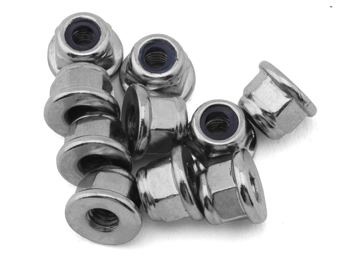 HB Racing 3mm Flanged Lock Nut (10)