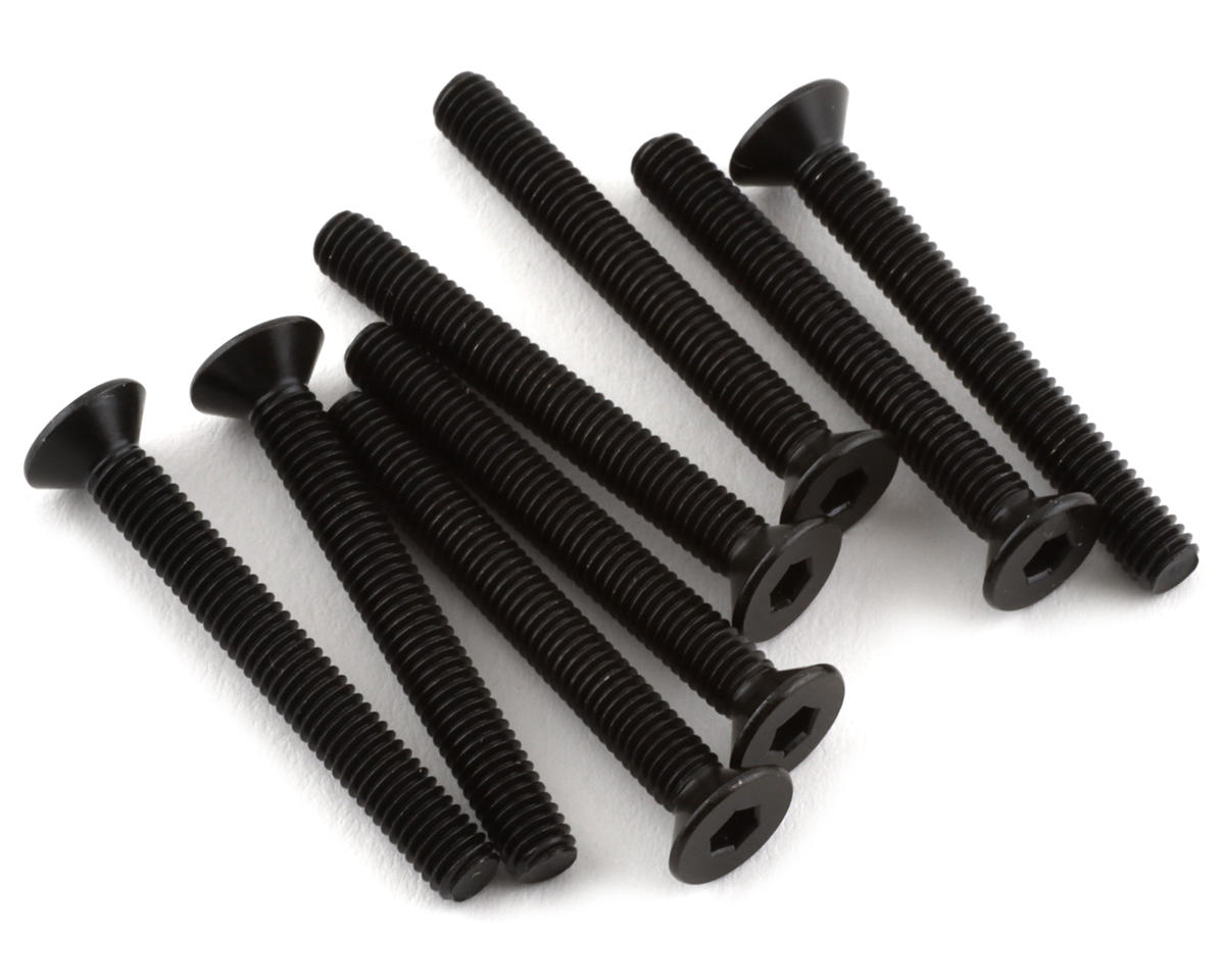 HB Racing 3x25mm Flat Head Screw (8)
