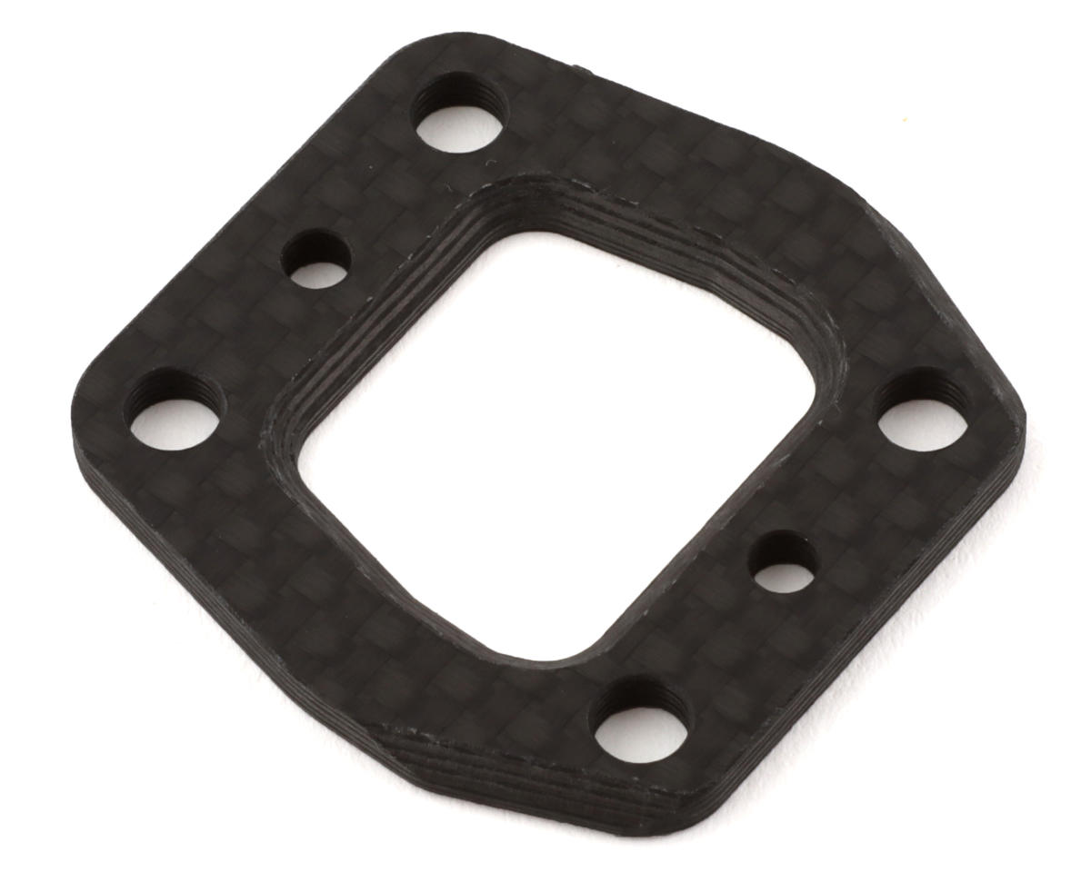 HB Racing D4 Evo3 Center Bulkhead Brace (Carbon)