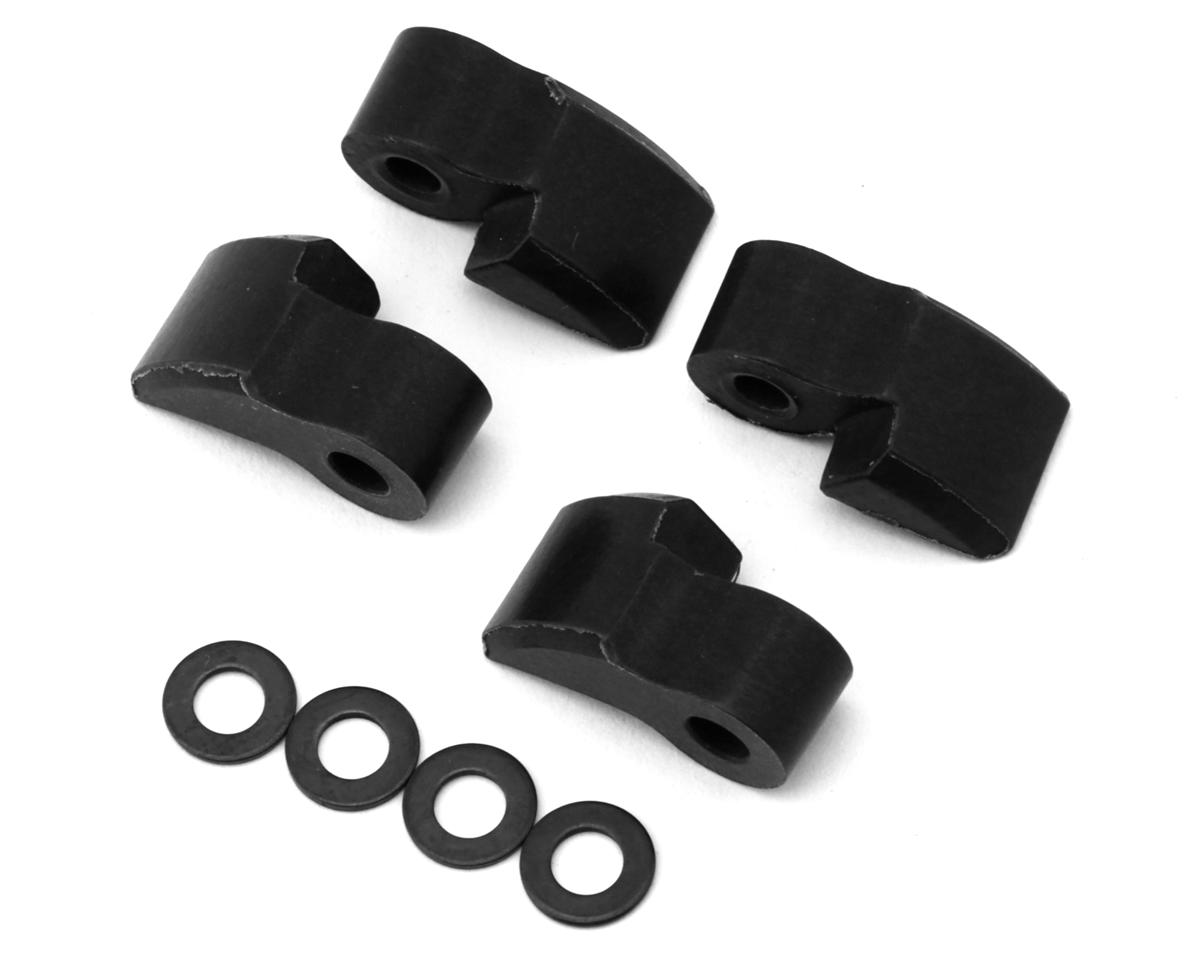 HB Racing 4-Shoe Teflon Clutch Shoes (4)