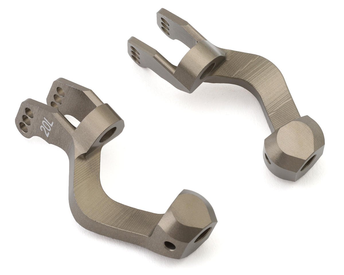 HB Racing D8 Evo/World Spec Lightweight Caster Blocks (2) (20 Deg)