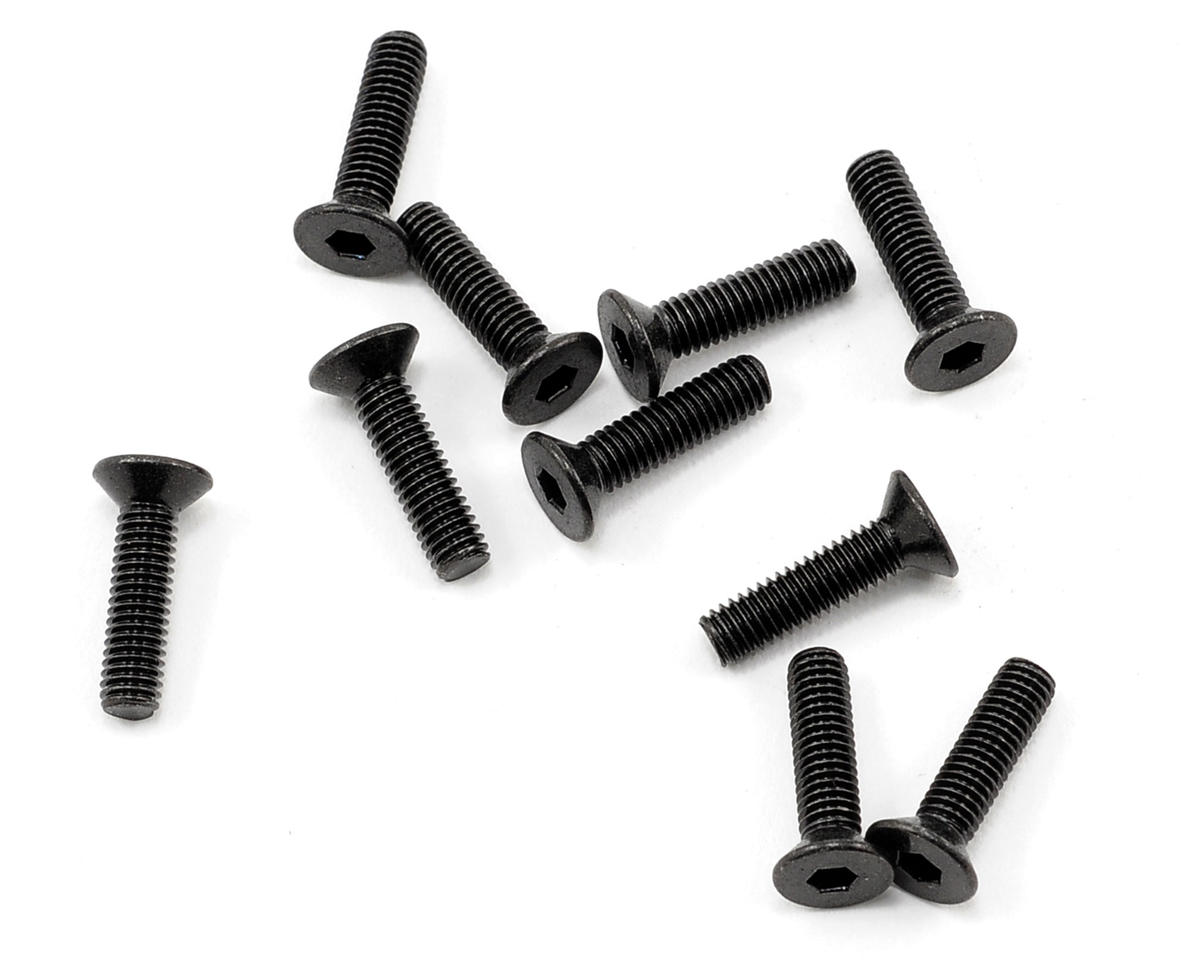 HB Racing 3x12mm Flat Head Screw (10)