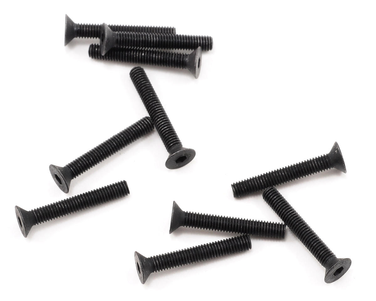 HB Racing 3x20mm Flat Head Screw (10)