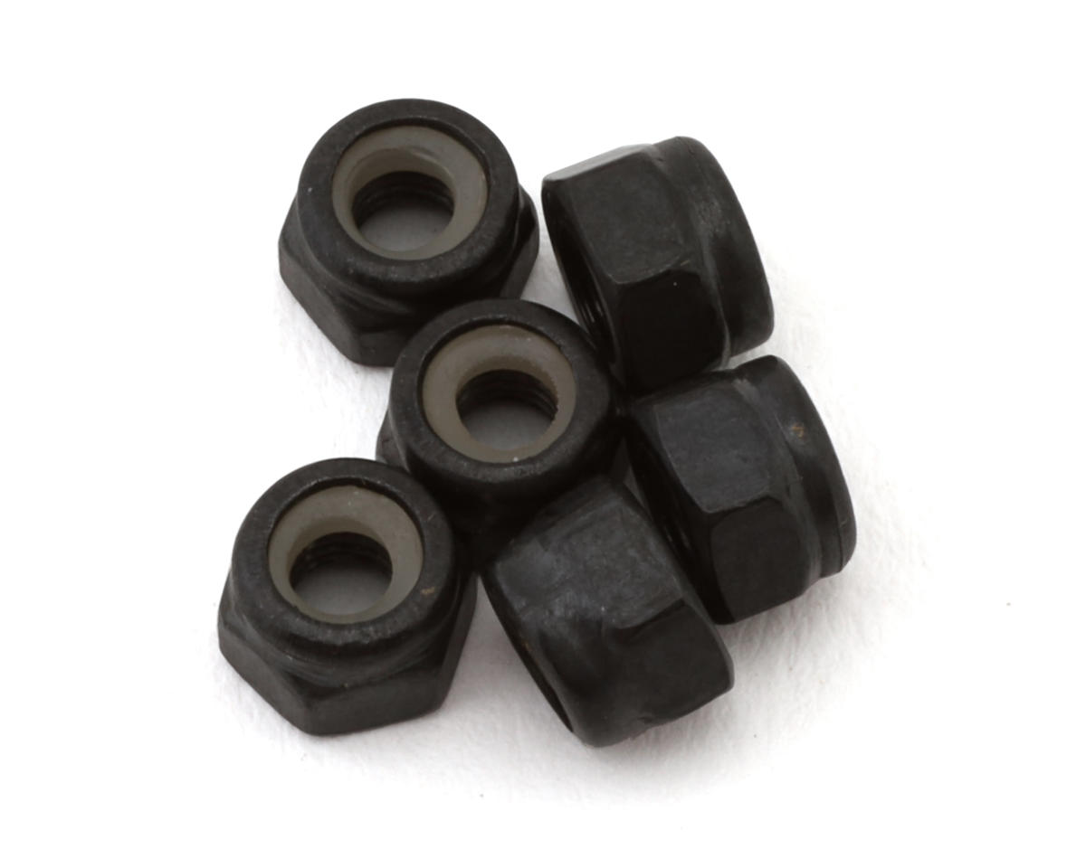 HB Racing 3mm Nylon Lock Nut (6)