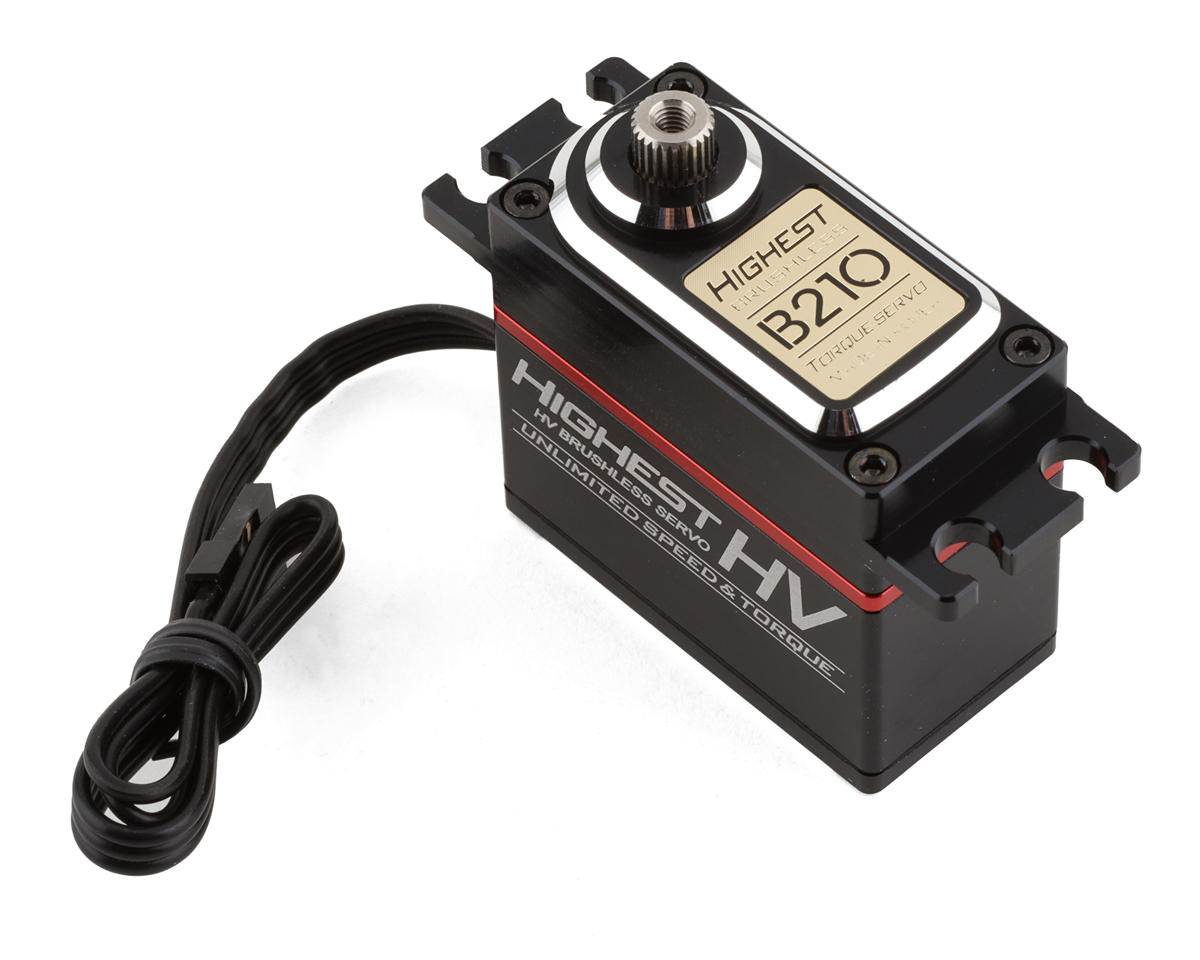 Highest RC B210 "High Torque" Metal Gear Brushless Race Servo (High Voltage)