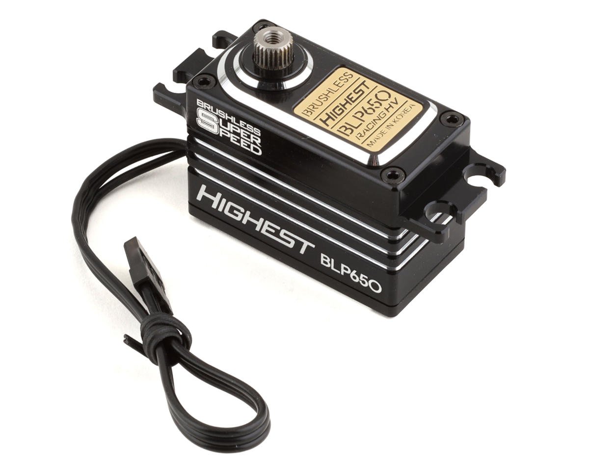 Highest RC BLP650 "High Speed" Metal Gear Low Profile Brushless Race Servo (High Voltage)