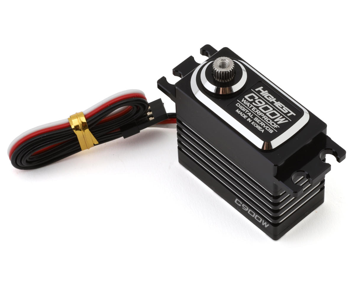 Highest RC C900W "Waterproof" Metal Gear Coreless Servo (High Voltage)