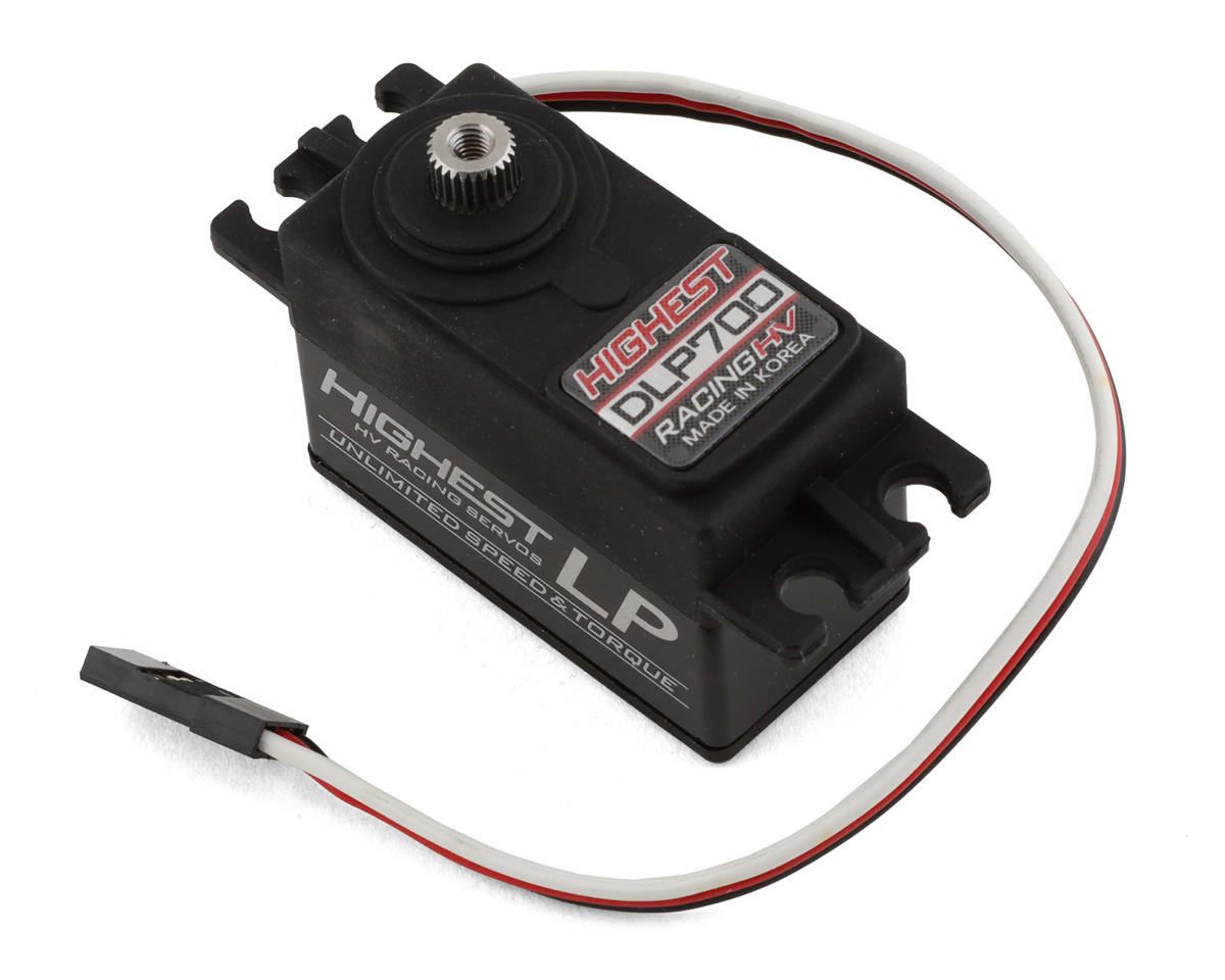 Highest RC DLP700 "High Torque" Metal Gear Low Profile Coreless Servo (High Voltage)