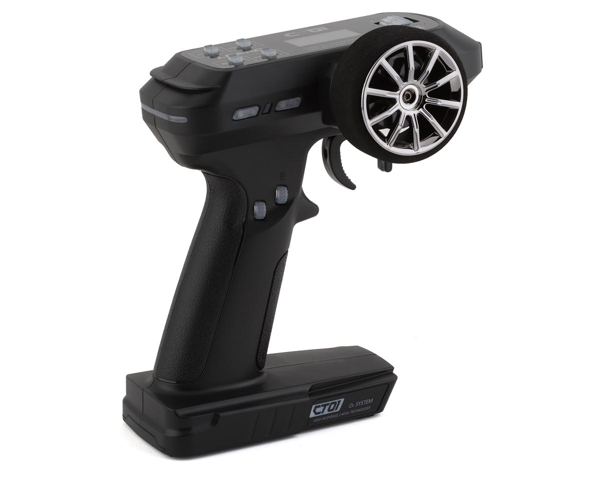 Hobby Porter CT01 8-Channel 2.4Ghz Telemetry Radio (Black) w/CR1800 Receiver & Battery