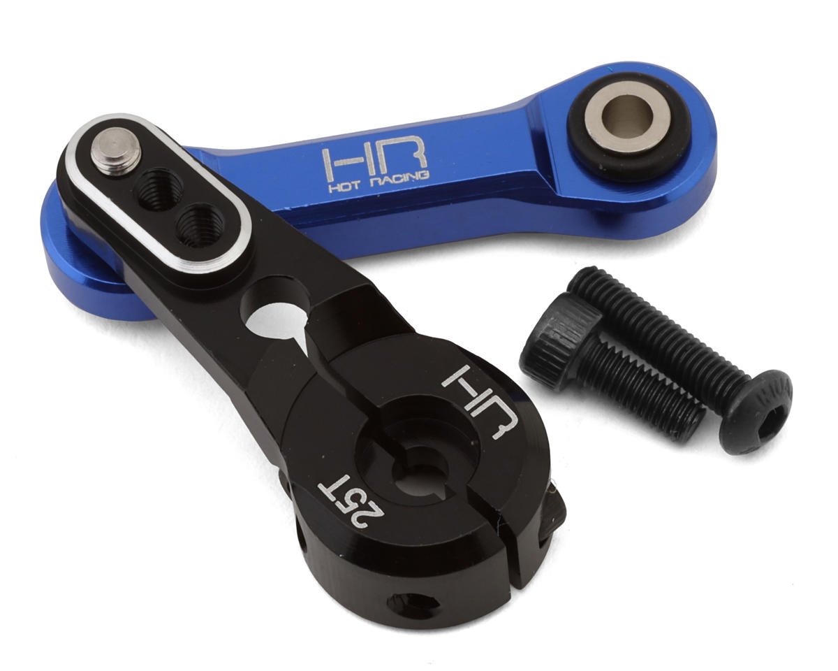 Hot Racing Aluminum Fixed Link Servo Arm for Traxxas Sledge (25T)