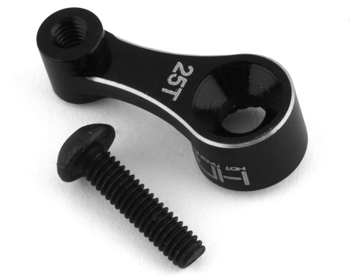 Hot Racing Aluminum Servo Horn for Traxxas TRX-4M (Black) (25T)