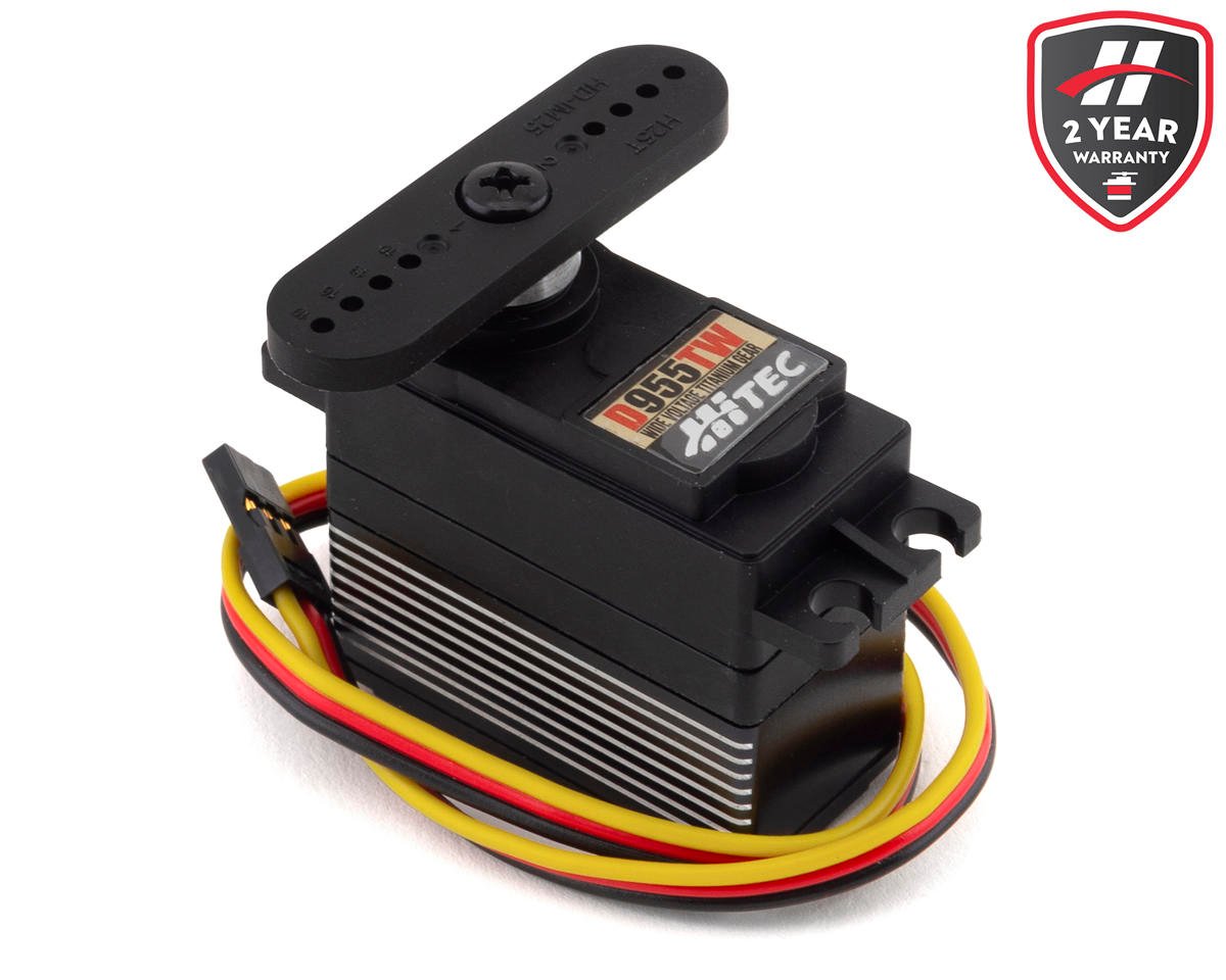 SCRATCH & DENT: Hitec D955TW Ultra Torque Titanium Gear Digital Servo (High Voltage)