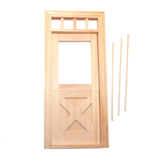 Crossbuck Dutch Door