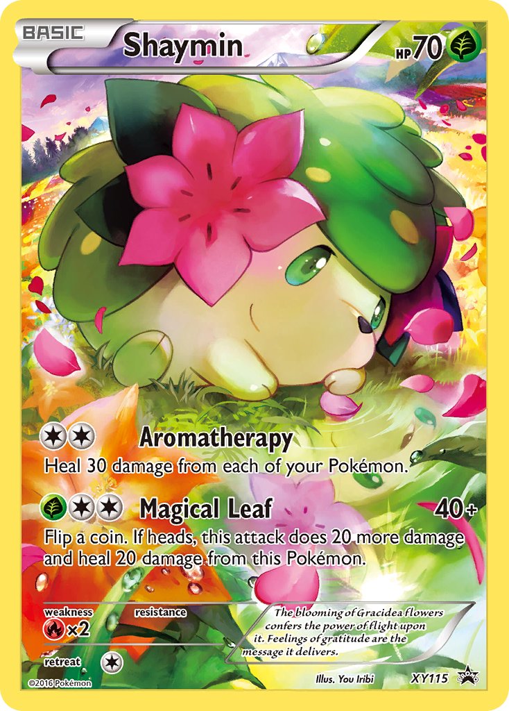 Shaymin - XY115 (XY:PR) Promo - Near Mint Holofoil
