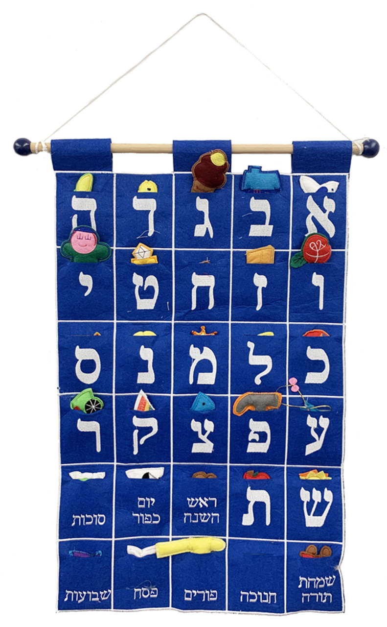 Aleph-Bet Wall Hanging