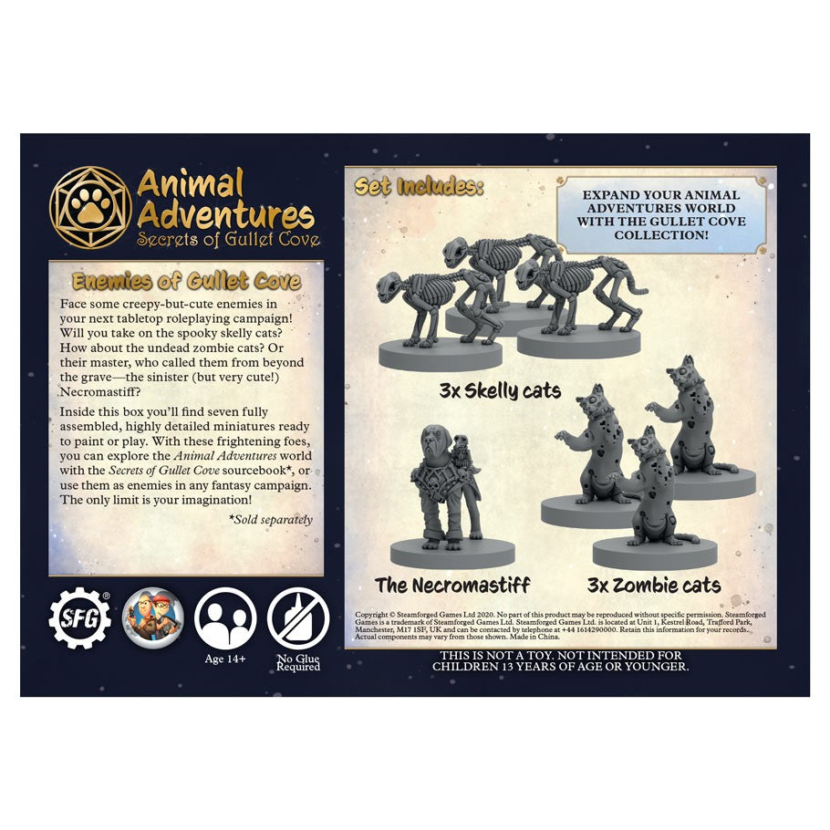 Animal Adventures RPG: Secrets of Gullet Cove - Enemies of Gullets Cov