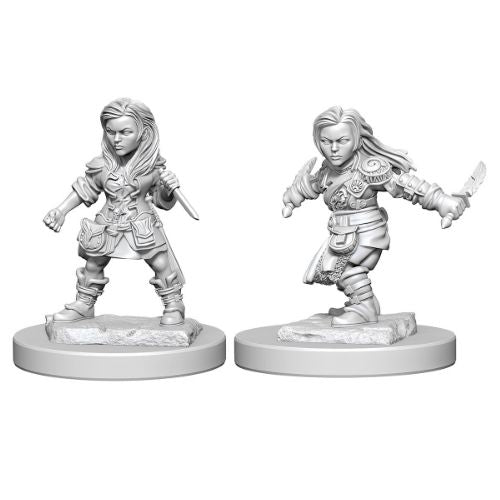 D&D: Nolzur's Marvelous Miniatures - Halfling Female Rogue (72627)