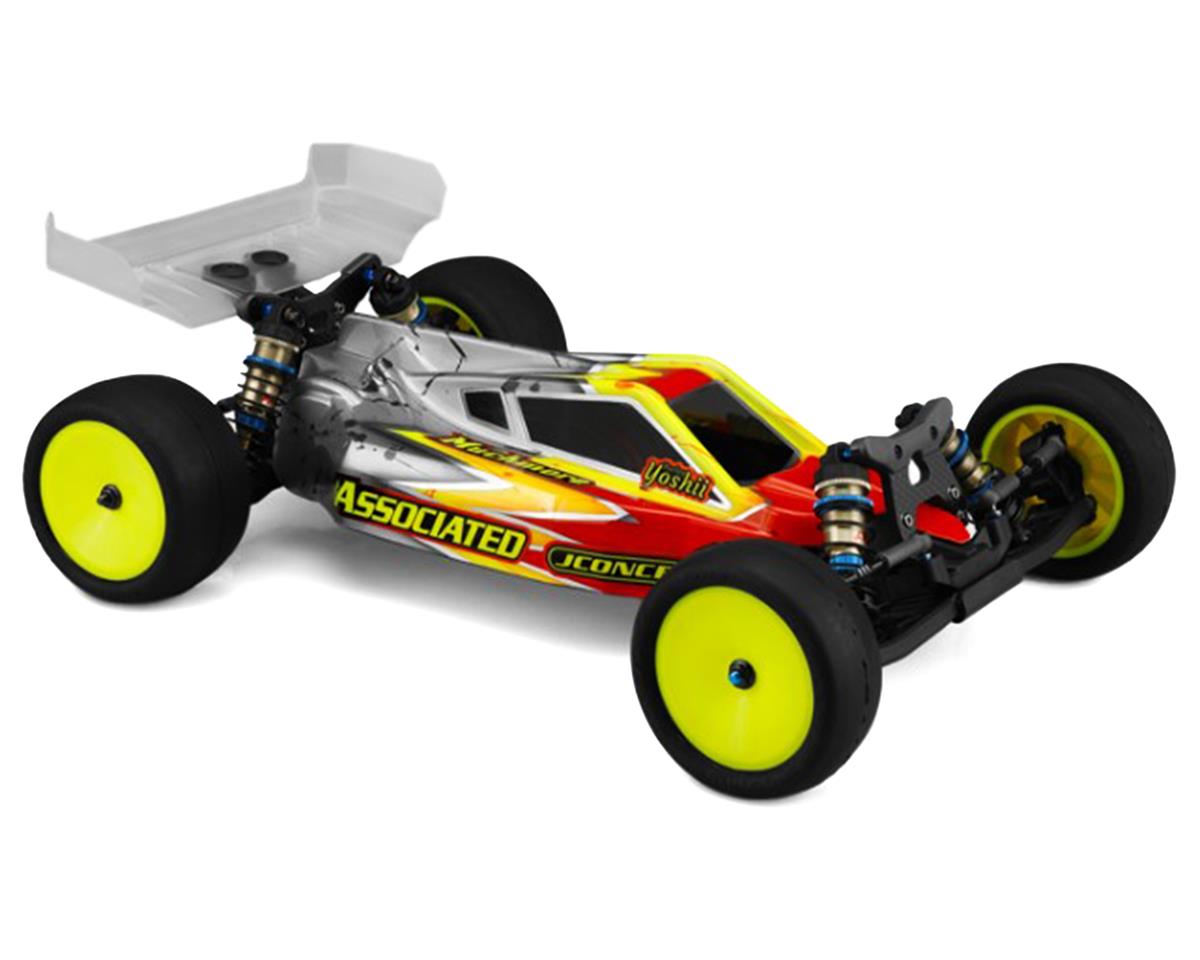JConcepts RC10 B6.4/B6.4D "P2" Buggy Body w/Carpet Wing (Clear) (Lightweight)