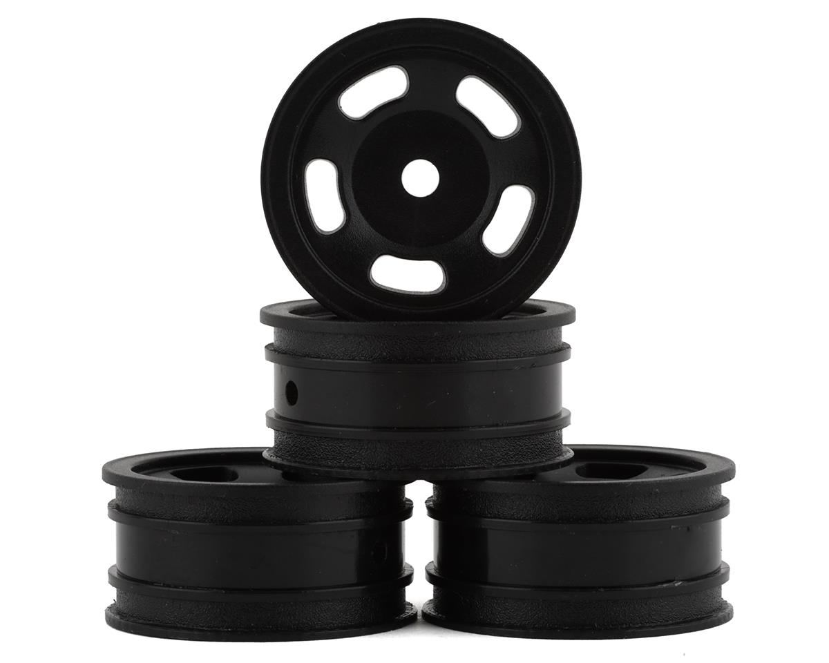 JConcepts Axial SCX24 Glide 1.0" 1/24 Crawler Wheels (Black) (4) w/7mm Hex
