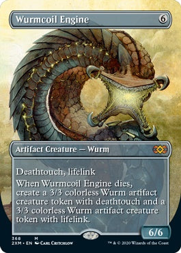 Wurmcoil Engine [#368 Alternate-Art Borderless] (2XM-M)