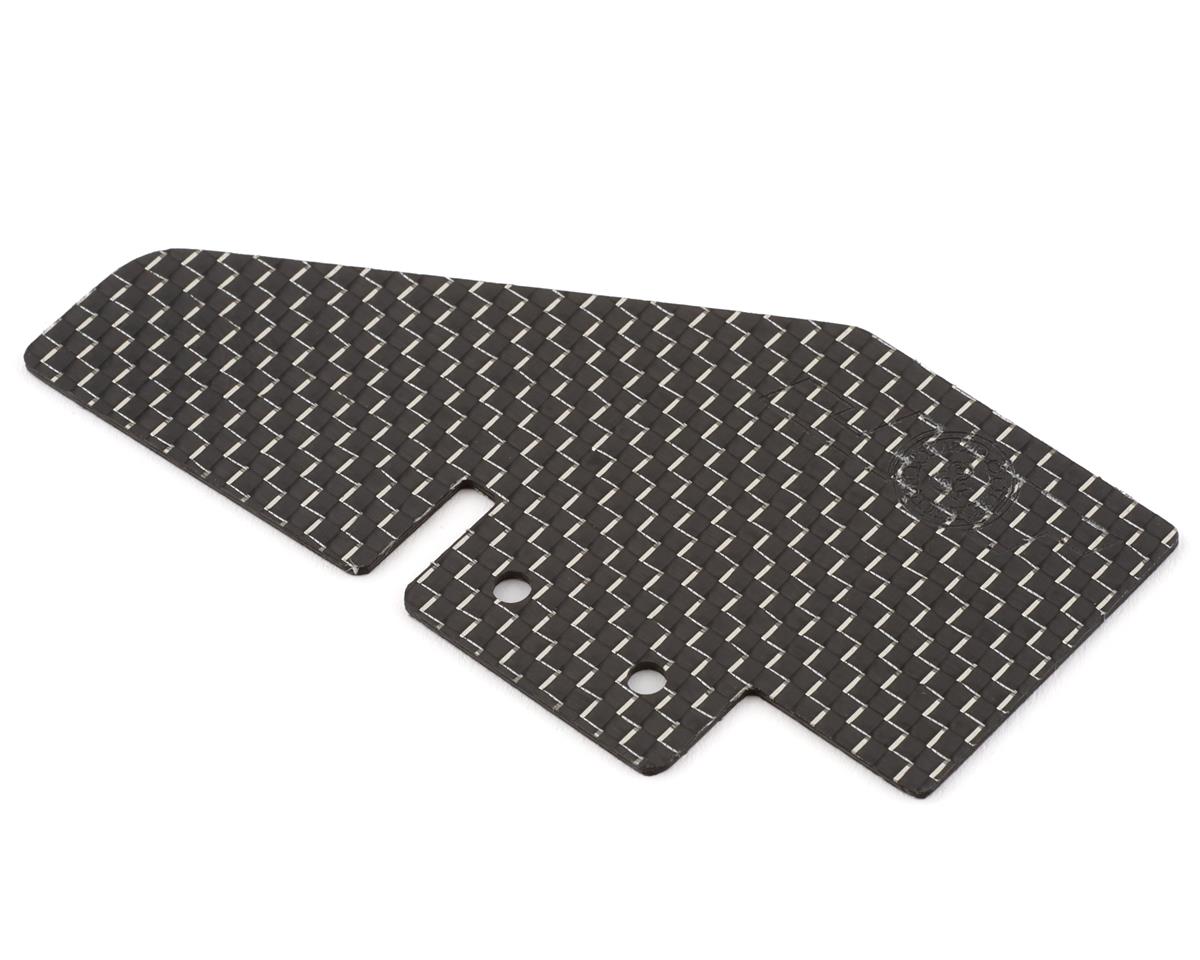 J&T Bearing Co. D819 "Silk Weave" Carbon Fiber Splash Guard (Silver)
