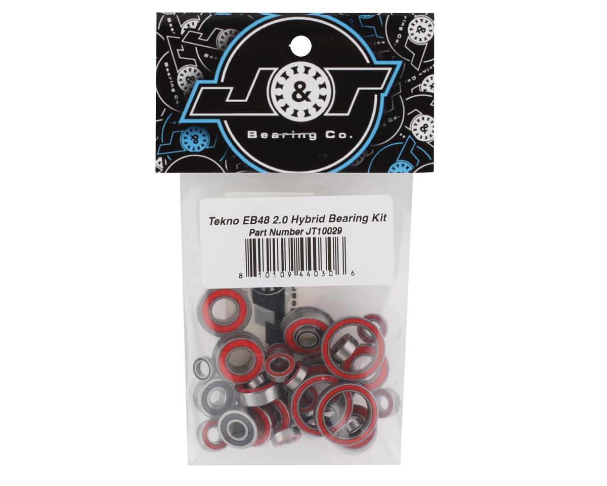 J&T Bearing Co. Tekno EB48 2.0 Hybrid Ceramic Bearing Kit
