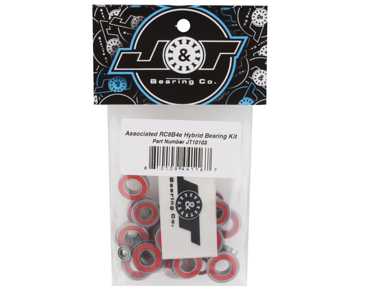 J&T Bearing Co. Associated RC8B4e Hybrid Ceramic Bearing Kit