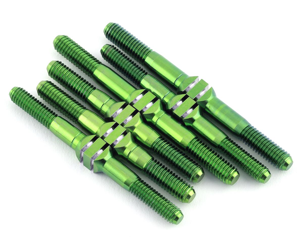 J&T Bearing Co. TLR 8IGHT-X Titanium "Milled" Turnbuckle Kit (Green)