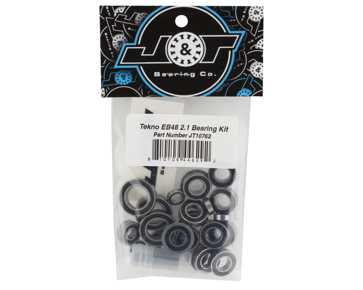 J&T Bearing Co. Tekno EB48 2.1 Bearing Kit (Endurance)