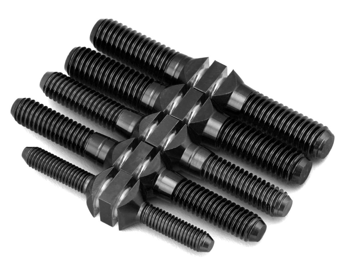 J&T Bearing Co. Sworkz S35-4 Titanium "Milled" Turnbuckles (Black)