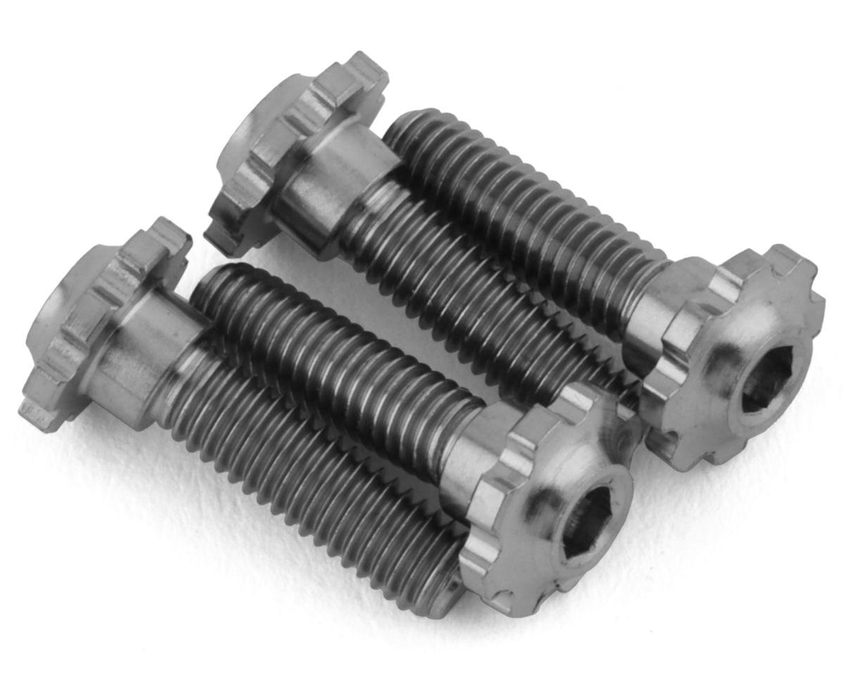 J&T Bearing Co. 3x12mm Premium Titanium Servo Lock Screw (4)
