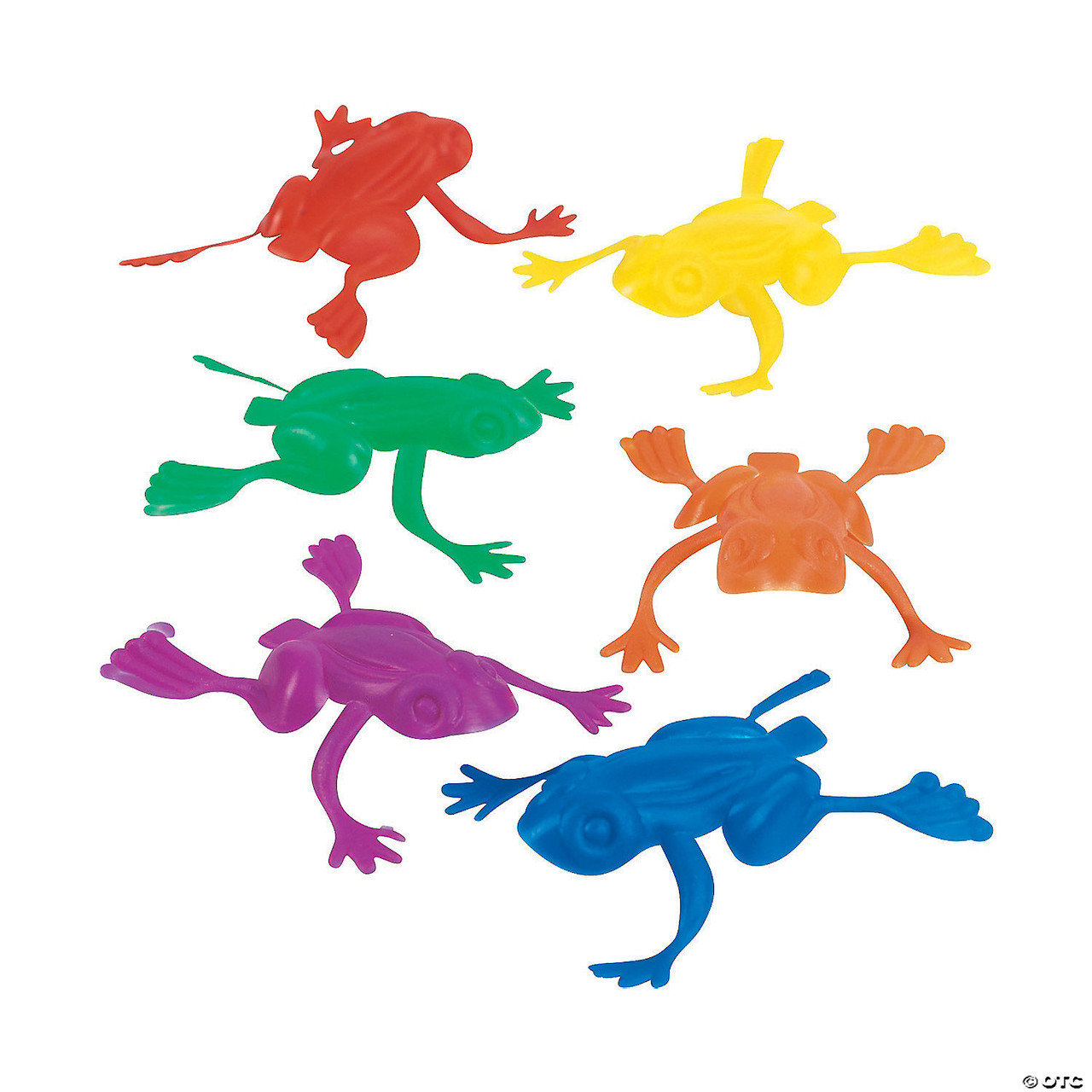 Plastic Jumping Frogs (144!)
