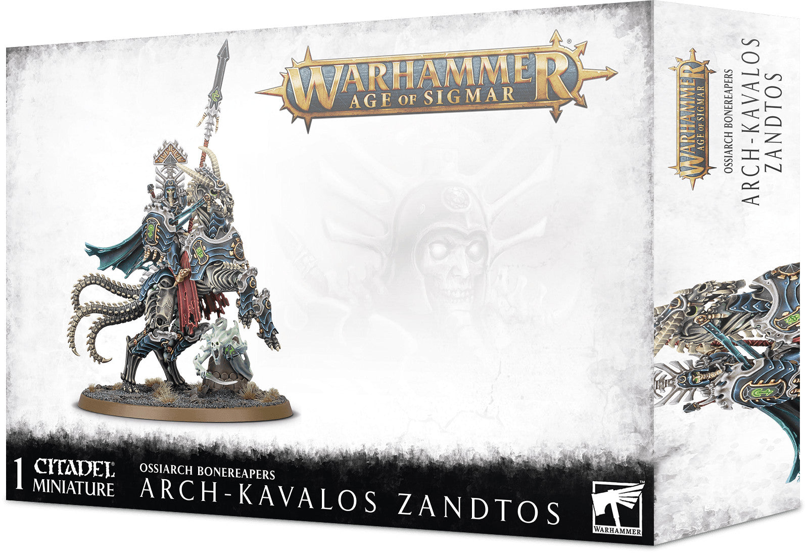 Age of Sigmar: Ossiarch Bonereapers - Arch-Kavalos Zandtos Dark Lance