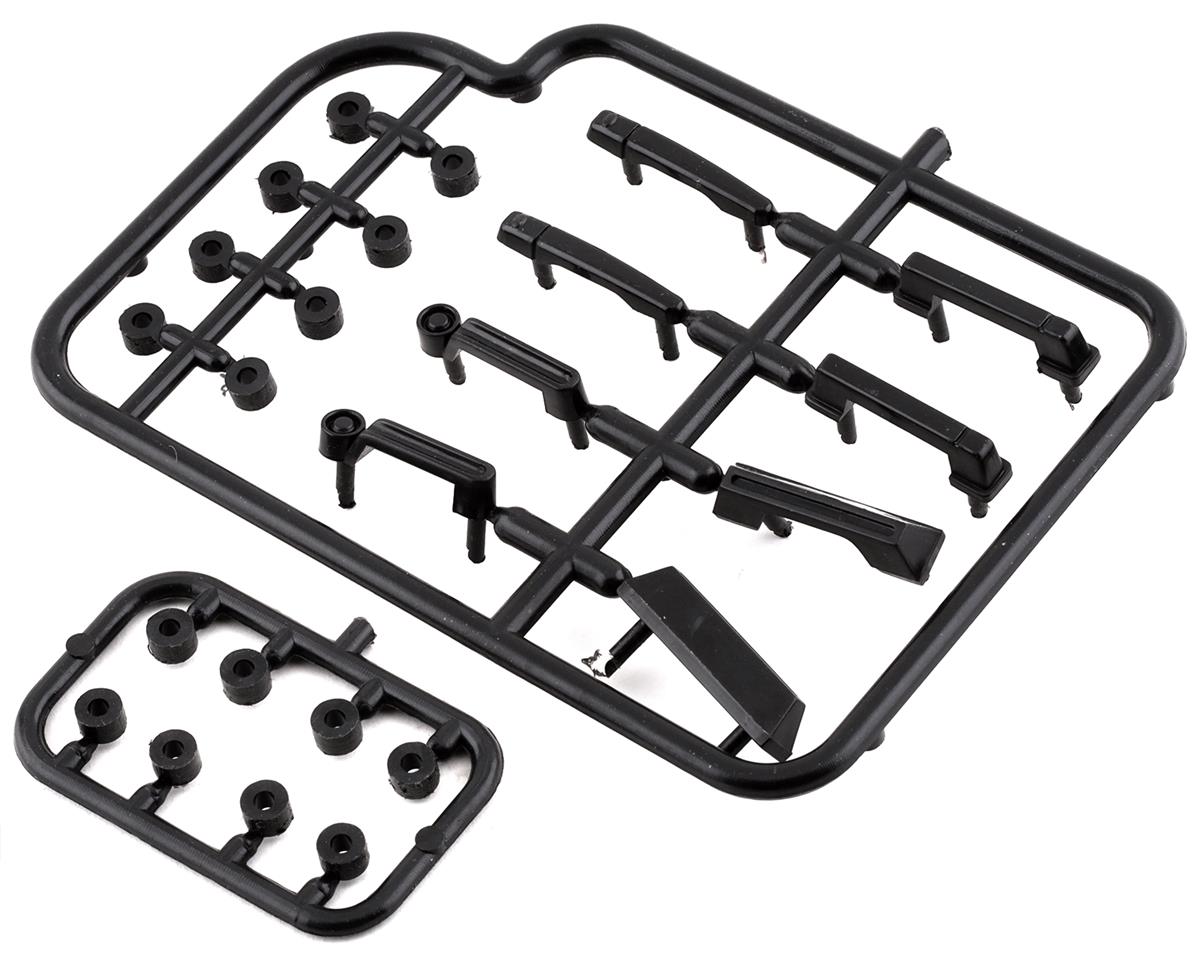 Killerbody 1/10 Scale Molded Door Handle Set (Black)