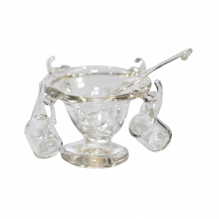 Glass Punch Bowl Set
