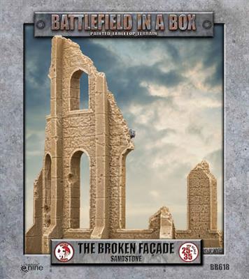 Battlefield in a Box (BB618) - Gothic Battlefields: Broken Facade - Sa