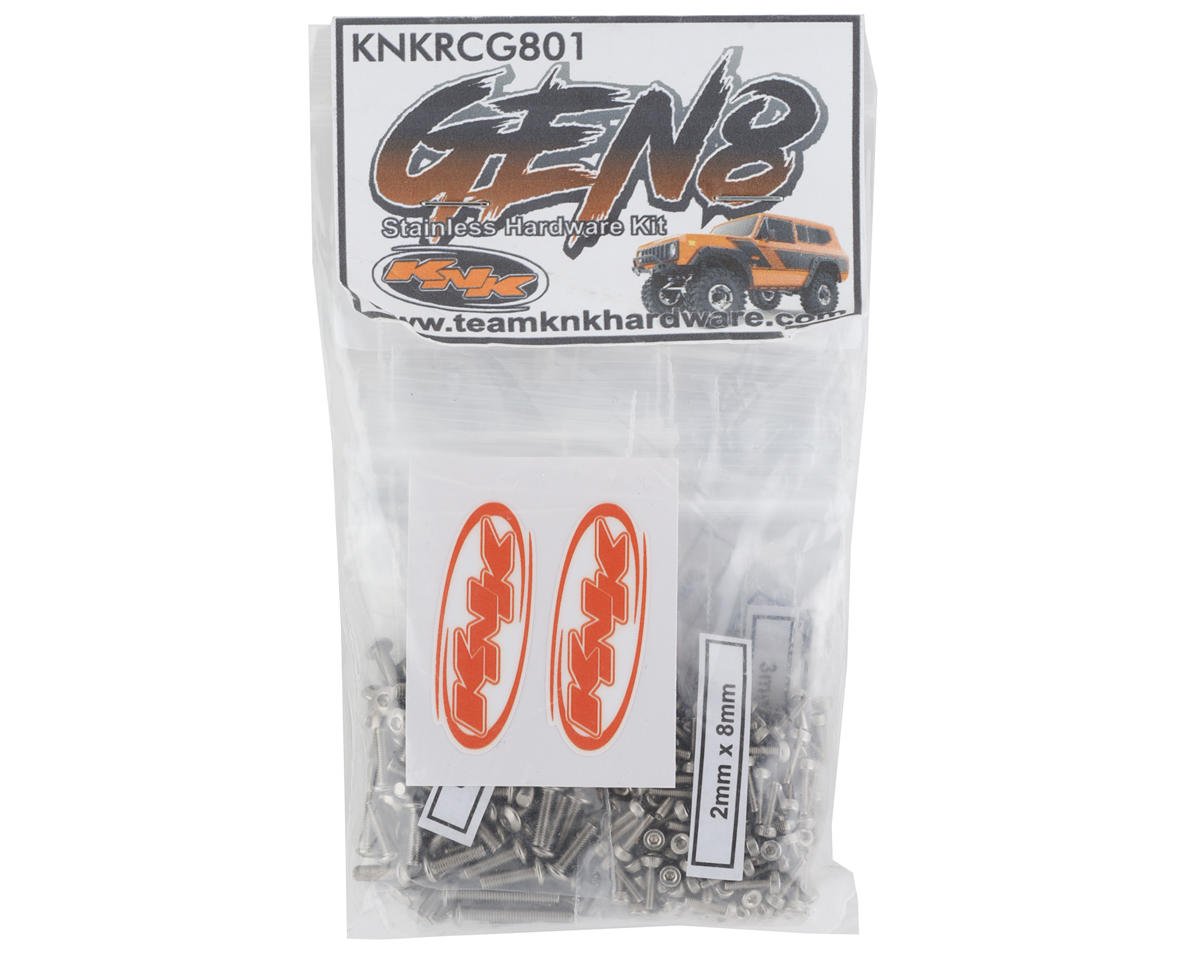Team KNK Redcat Gen 8 Stainless Hardware Kit