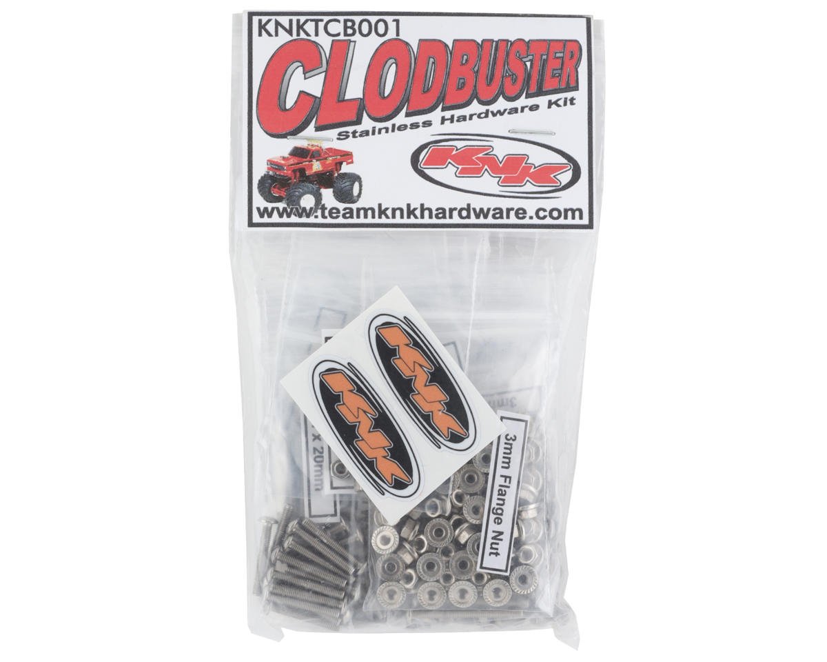 Team KNK Tamiya Clod Buster Stainless Hardware Kit