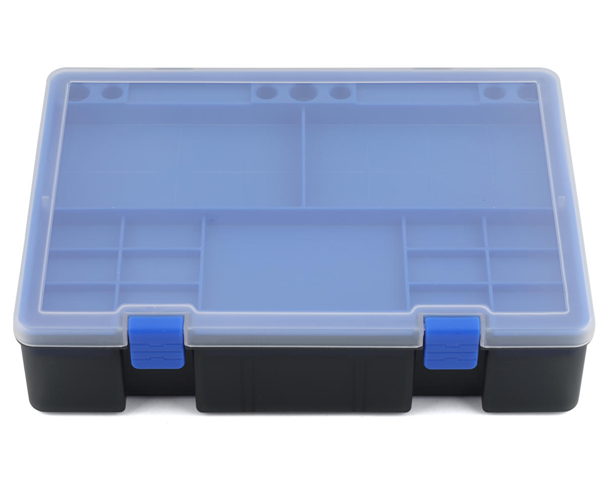 Koswork Tool/Storage Box w/Parts Tray (Blue) (245x175x56mm)