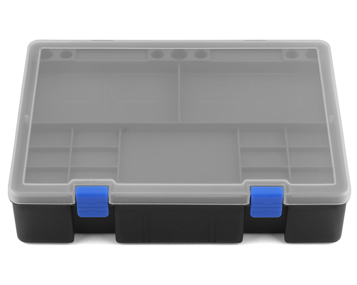 Koswork Tool/Storage Box w/Parts Tray (Grey) (245x175x56mm)