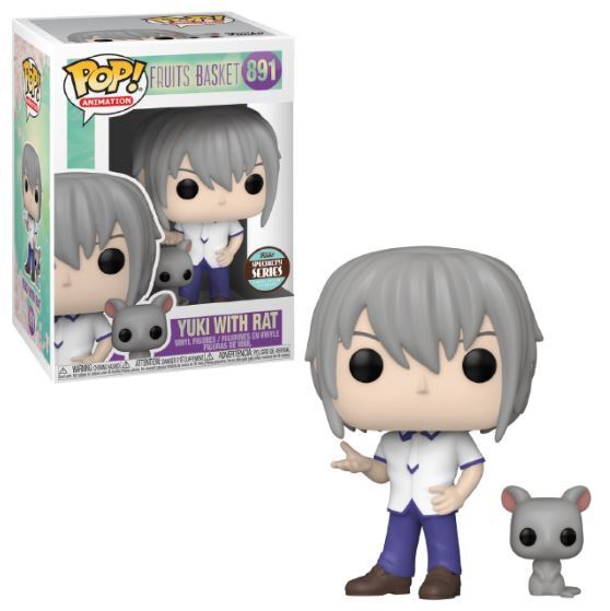 POP Figure: Fruits Basket #0891 - Yuki Sohma with Rat (Specialty Serie