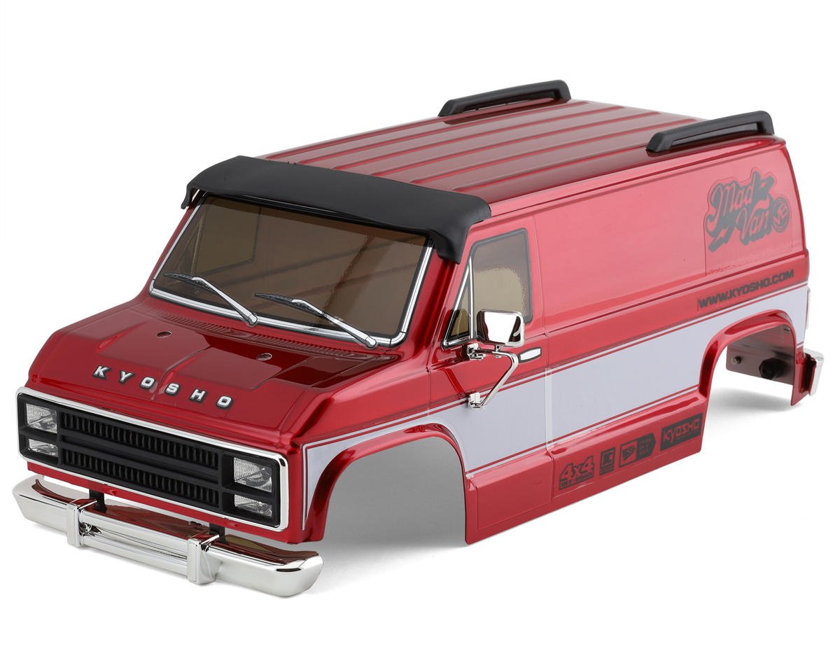 Kyosho Mad Van VE Pre-Painted Body Set (Red)