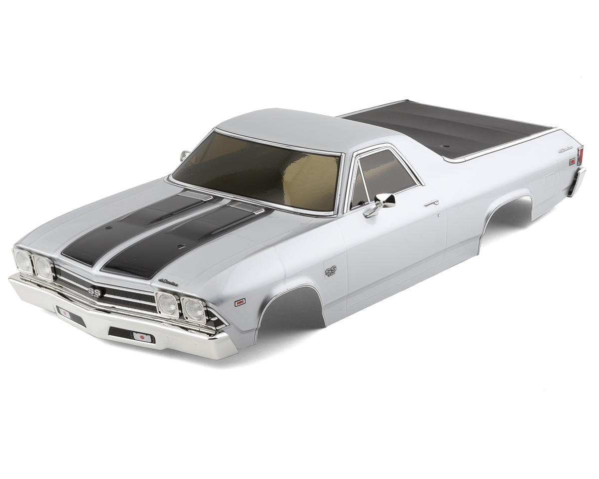 Kyosho 1969 Chevy El Camino SS 396 Pre-Painted Body (Cortez Silver)