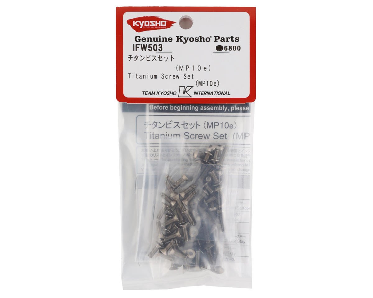 Kyosho MP10e Titanium Screw Set