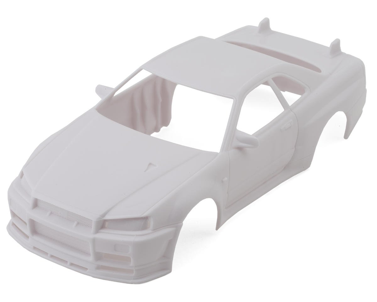Kyosho Mini-Z MA-020 Nissan Skyline GT-R R34 Body w/Wheels (Unpainted)