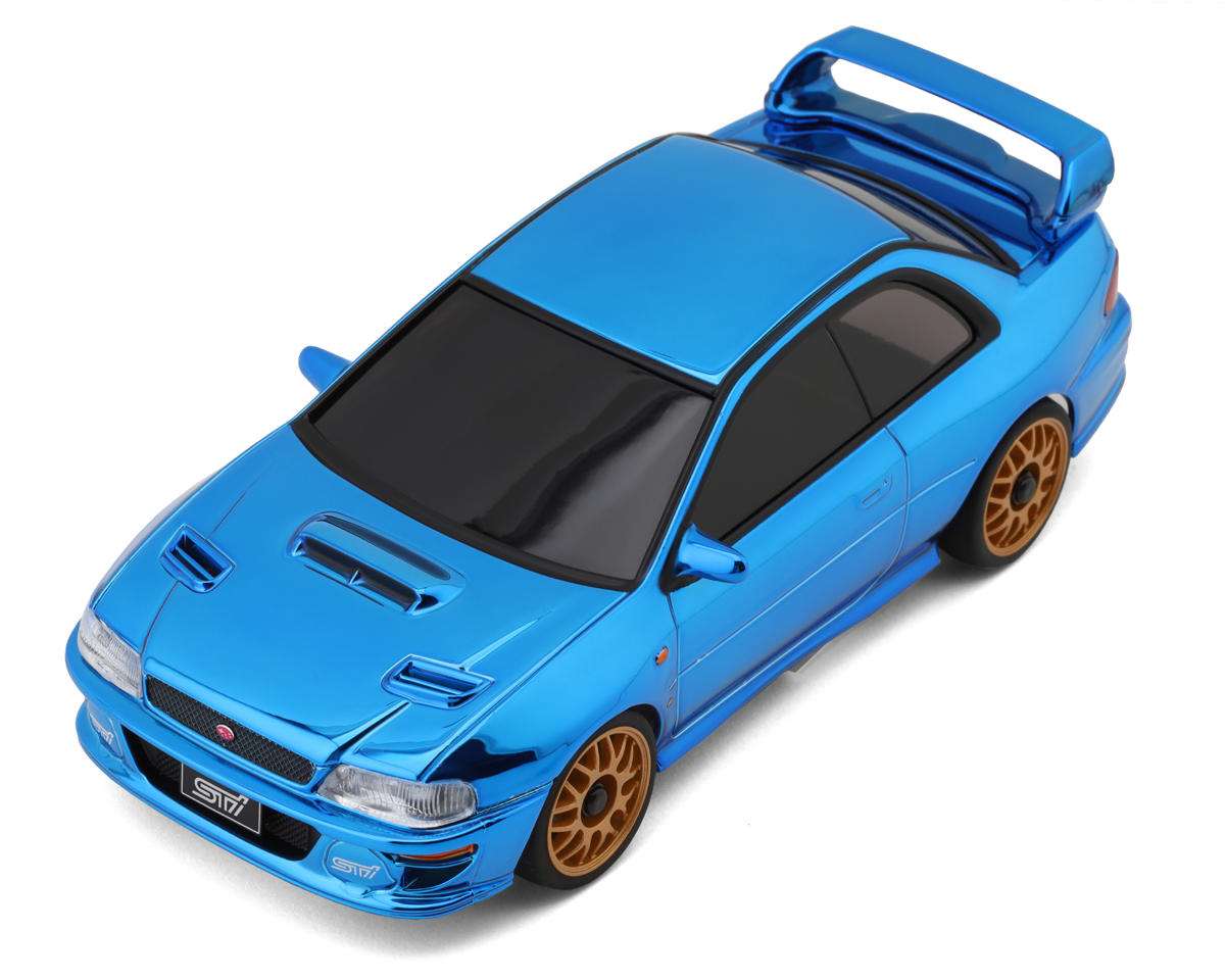 Kyosho Mini-Z MA-020 Subaru Impreza 22B-STi Version Pre-Painted Body (60th Anniversary Chrome Blue)