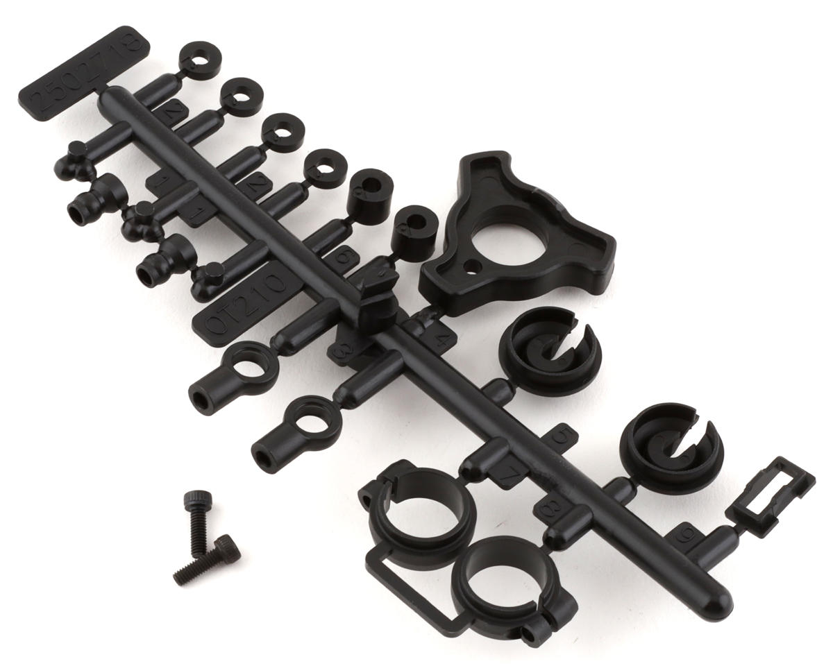 Kyosho Optima Plastic Shock Parts (Black)