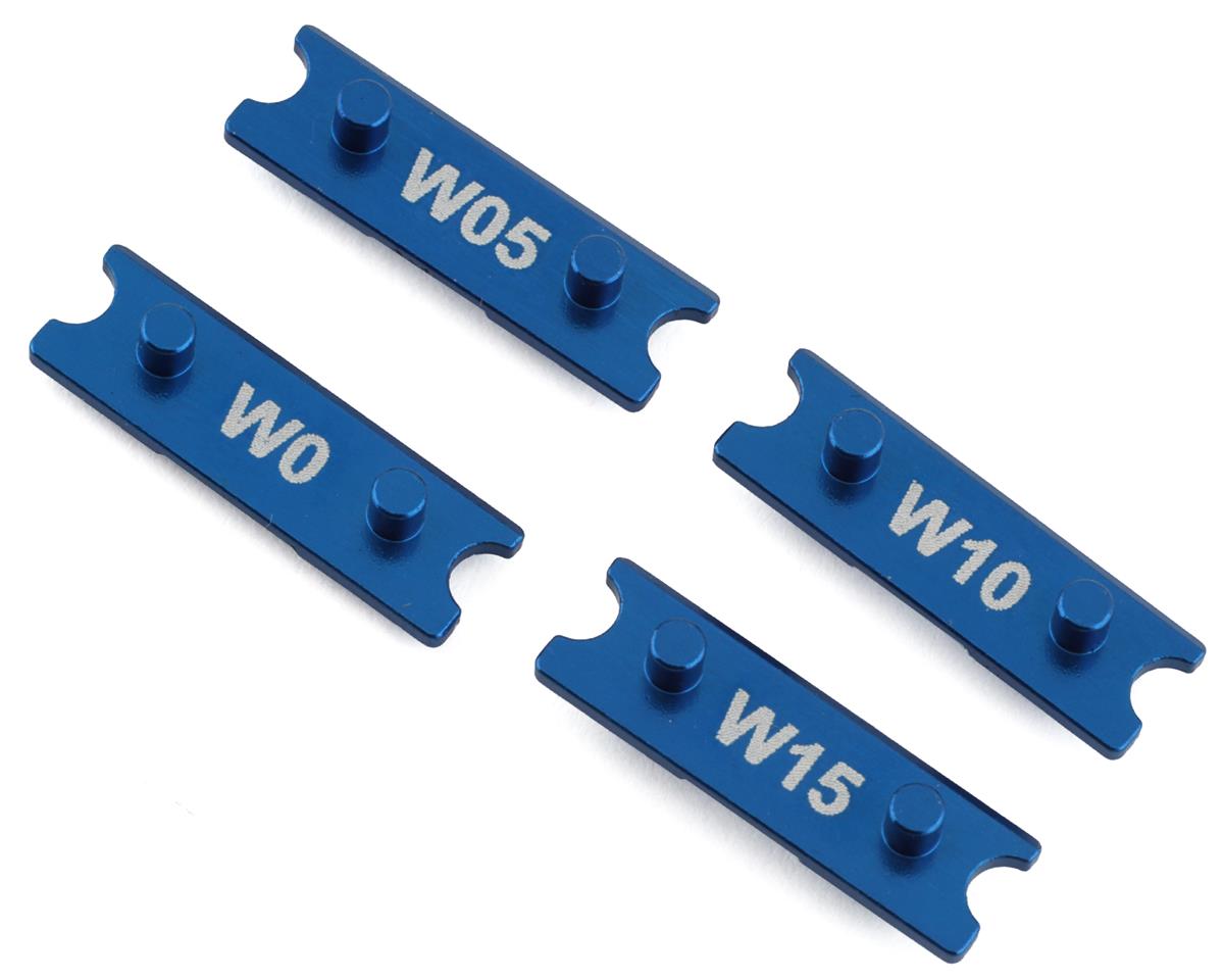 Kyosho MR-03 Wide Front Spring Mount (4) (0/0.5/1/1.5mm)