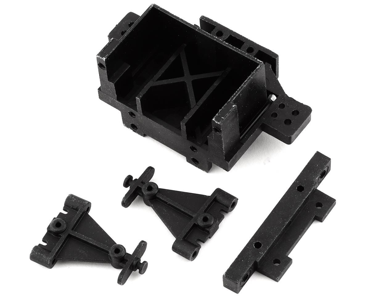 Losi Mini JRX2 Rear Bulkhead w/Toe Block & Link Mounts